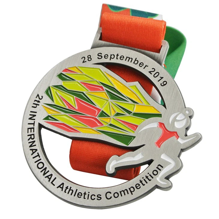 Marathon Running Finisher Custom Medal Design