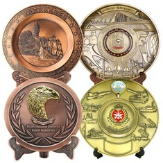 Gratis Design Zenk Alloy Metal 3d Souvni Plak