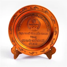 Metal Craft 3d Plak Antique Touris Plak Komemoratif