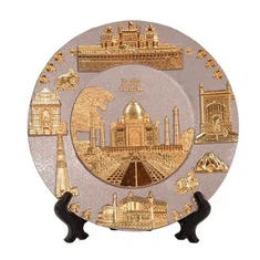 Metal Plak Prim Round Pou Kado Plak Souvni