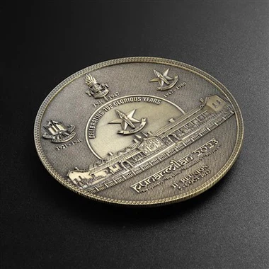 Zenk Alloy Metal Souvenir Plak Décoration